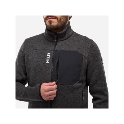 5. MILLET M CHAMONIX KNIT JKT Fleece schwarz