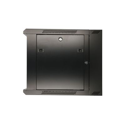 8. Extralink - 19" 12U 600x600 AZH Schwarzer Wandschrank