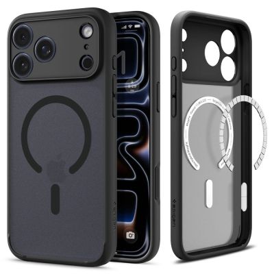 8. Spigen Ultra Hybrid MagSafe Case für iPhone 17 Pro Max - Schwarz