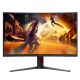 8. Monitor 31,5" AOC G4 C32G4Z 1920x1080px Full HD LCD Curved Schwarz, Rot
