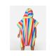 2. RIP CURL Mixd Snap Cttn Kapuzenponcho für Mädchen, mehrfarbig