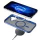 7. 3mk Frosty MagCase Blue Hülle für Apple iPhone 16 Plus – transparent