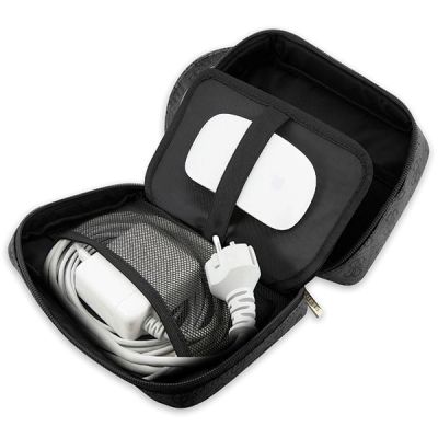 4. Guess Bag GUHBP4RPSK Organizer schwarz/schwarz 4G bedruckte Streifen