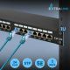 10. Extralink Patchpanel CAT5E STP V2 24 Ports