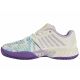 7. K-Swiss Express Light 3 Padel Damen Sneakers Weiß/Lila (98900-182-M)