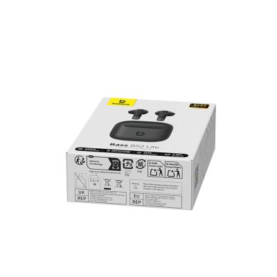 8. Baseus Bass BS2 Lite TWS-Kopfhörer – Schwarz