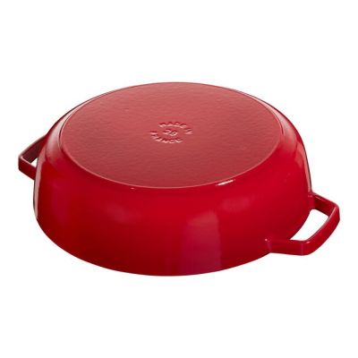 2. STAUB tiefe Bratpfanne mit Deckel 28 cm 40511-474-0