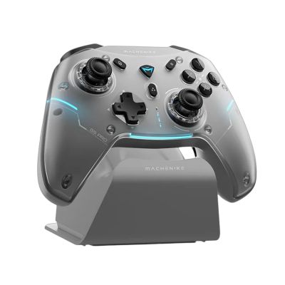 Machenike G5Pro Max Kabelloser Gamecontroller mit Ladestation – Grau