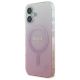 2. Guess IML Glitter Gradient MagSafe-Hülle für iPhone 16 – Rosa