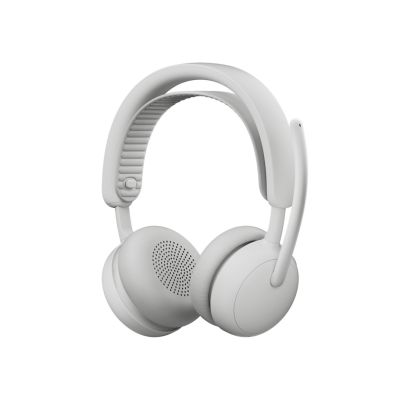 2. Logitech Zone Wireless 2 ES Headset mit Kabel- und Kabelanschluss, Kopfbügel, Anruf-/Musikfunktion, USB Typ-C, Bluetooth, Weiß