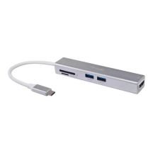 Equip 133480 USB 3.2 Gen 1 (3.1 Gen 1) Typ-C Dockingstation Silber