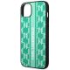6. Karl Lagerfeld KLHCP14MPGKLSKN iPhone 14 Plus 6.7" Hardcase grün / grüner Monogram Stripe