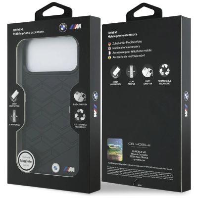 8. BMW M Shape Logo MagSafe Case für iPhone 17 Pro Max – Schwarz