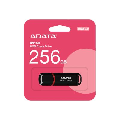 2. Flash-Laufwerk ADATA UV150 AUV150-256G-RBK (256 GB, USB 3.0, schwarz)