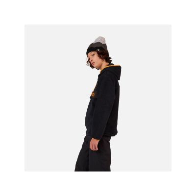 2. ROSSIGNOL JR All Track Anorak Fleece Kinder-Sweatshirt Schwarz