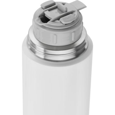 4. ZWILLING Thermo 1 Liter weiße Thermoskanne mit Becher