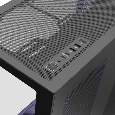 5. MODECOM VOLCANO SPACE XL FULL TOWER NF CASE SCHWARZ