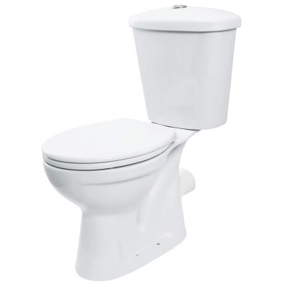 Kompakte Toilettenschüssel – horizontaler Abfluss