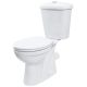 Kompakte Toilettenschüssel – horizontaler Abfluss