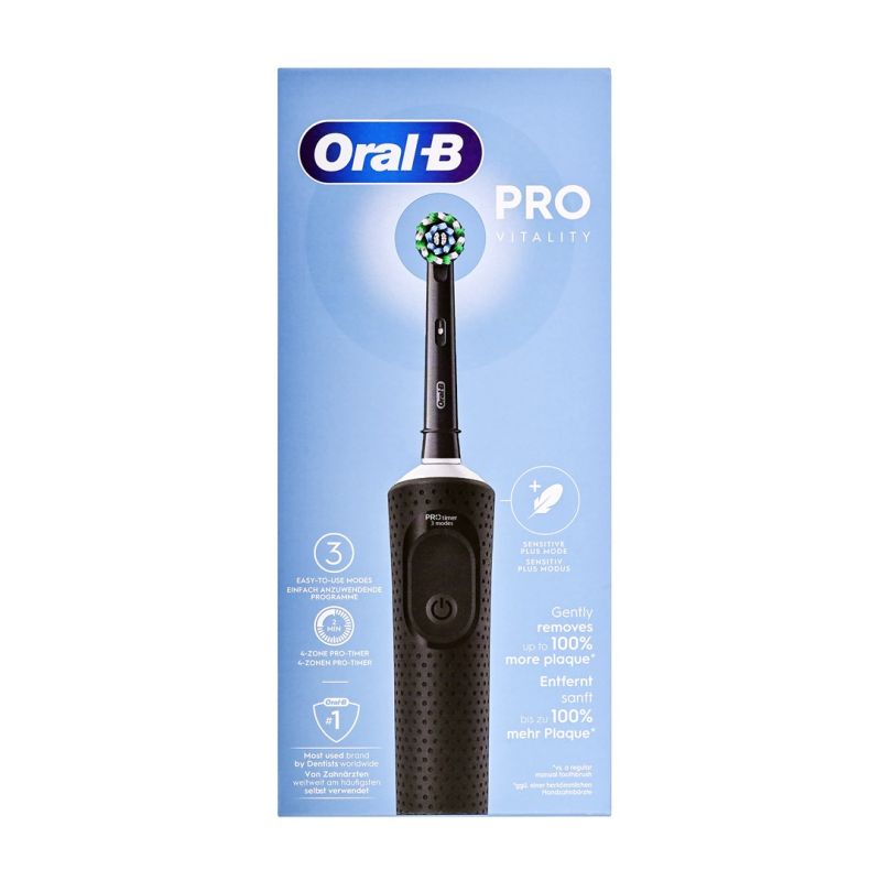 11. Oral-B Vitality Pro D103 Box Schwarze Zahnbürste
