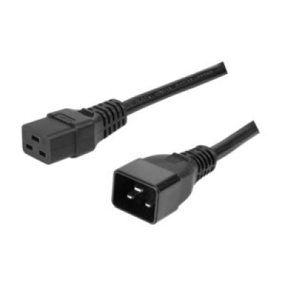 4. LogiLink PDU8P01 PDU-Stromverteilungseinheit mit 8 Netzwerkanschlüssen, 1 HE, Schwarz