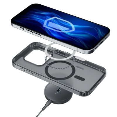 24. 3mk Frosty MagCase für iPhone 12 Pro Max – Schwarz