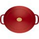 6. Ovaler Gusseisentopf BALLARINI BELLAMONTE 75003-566-0 - 5,5 l rot