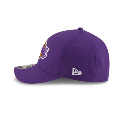 5. New Era 9FORTY Los Angeles Lakers NBA Team M-Crown Lila Snapback-Kappe - 60755462