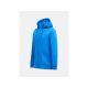 3. PEAK PERFORMANCE Herren-Kapuzenjacke mit kleinem Logo und Reißverschluss, Größe M, blau