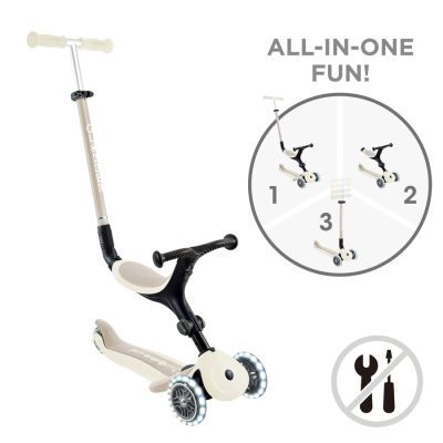Scooter mit Aufsitzsitz GO•UP ACTIVE LIGHTS ECOLOGIC (745-566)