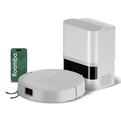 Roomba 115 Combo Saugroboter mit automatischer Entleerungsstation, Weiß