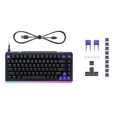 3. Logitech G512 X 75 – SCHWARZ, US INT, USB, LINEAR