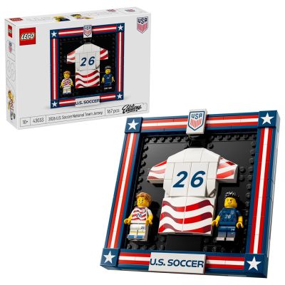 LEGO® Editions 43033 Trikot der US-amerikanischen Fußballnationalmannschaft 2026 / 167 Teile / Ab 10 Jahren