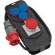 6. Brennenstuhl 1151600010 PDU Stromverteiler 4 x Netzwerkdosen Schwarz, Blau, Rot
