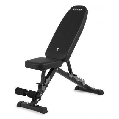 2. ZIPRO JACKED Power/Basic Stand Verstellbare Rückenlehne Verstellbarer Sitz Fitnessgerät, Heimtrainer Schwarz
