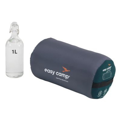 3. Easy Camp 240207 Schlafsack für Erwachsene, Mikrofaser, Oxford-Gewebe, Polyester, Blau