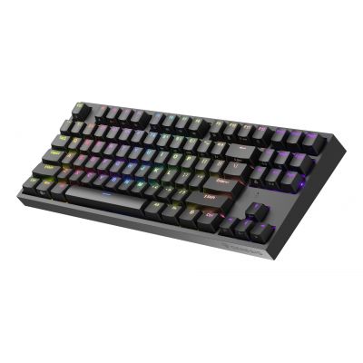 10. GENESIS THOR 404 TKL US GAMING TASTATUR RGB HINTERGRUNDBELEUCHTUNG MECHANISCH SCHWARZ KAILH BOX BRAUN
