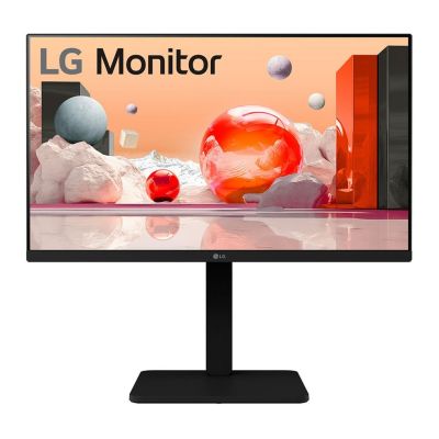 LG 24BA550-B Computermonitor, 60,5 cm (23,8 Zoll), 1920 x 1080 Pixel Full HD LCD, Schwarz