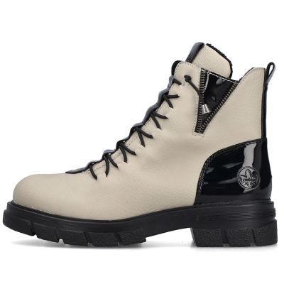 10. Gefütterte beige Damen-Arbeitsstiefel Rieker Z9152-60