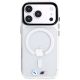 3. BMW M IML MagSafe Hülle mit glänzendem Metalllogo und Zierleisten für iPhone 18 Pro Max / 17 Pro Max – Transparent