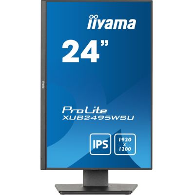 3. iiyama ProLite XUB2495WSU-B7 Monitor 61,1 cm (24") WUXGA IPS HDMI/DP/USB 4 ms