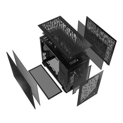 7. XPG VALOR AIR NANO (ITX) Midi-Tower-Gehäuse (Einzelhandel)