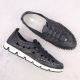 43. Rieker W RKR652 marineblaue durchbrochene Lederschuhe