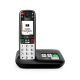 5. Gigaset EASY 500A Analog/DECT-Telefon mit Anrufernamen und -ID, Schwarz/Silber