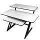 5. SD3 – Studiotisch, Arbeitsplatz, Tischplatte, Ablage für Audiogeräte, ausziehbare Tastaturablage, 91,4 cm