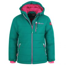Trollkids Kids Hemsedal Snow Jacket XT Winterskijacke mit Kapuze grün (513-312)