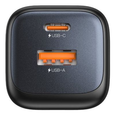 27. UNITEK 2X GAN Wandladegerät USB-C & USB-A 20W Schwarz