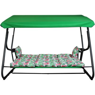 6. 3-Sitzer-Gartenschaukel Matylda mit Moskitonetz