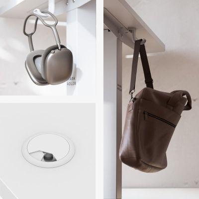 5. Leader 7.3 White Desk