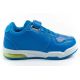 4. Leomil Kinder-Sportschuhe Pokémon-Sneaker, leicht, mit Klettverschluss, blaue LED-Beleuchtung